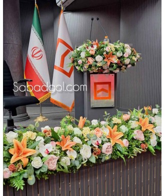 گل مصنوعی برای لبه سن